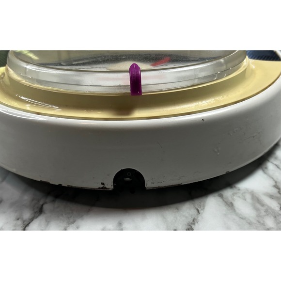 Vintage Healthometer Mechanical Bathroom Scale Black Cream Up To 300 lbs - Picture 3 of 3